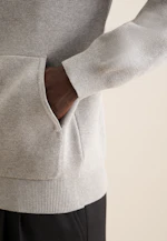 Regular Strick-Jacke Uni in Grau |  Seidensticker Onlineshop