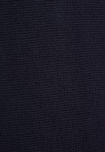 Regular Strick-Jacke Uni in Dunkelblau |  Seidensticker Onlineshop