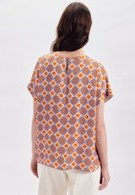 Chemisier Satin Manche courte in Orange |  Seidensticker Onlineshop