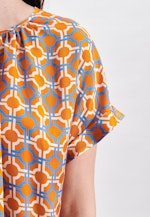 Chemisier Satin Manche courte in Orange |  Seidensticker Onlineshop