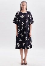 Crew Neck Dress in Dark Blue |  Seidensticker Onlineshop