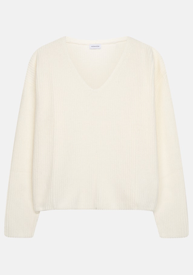 Regular Fit Pullover Uni in Ecru | Seidensticker Onlineshop