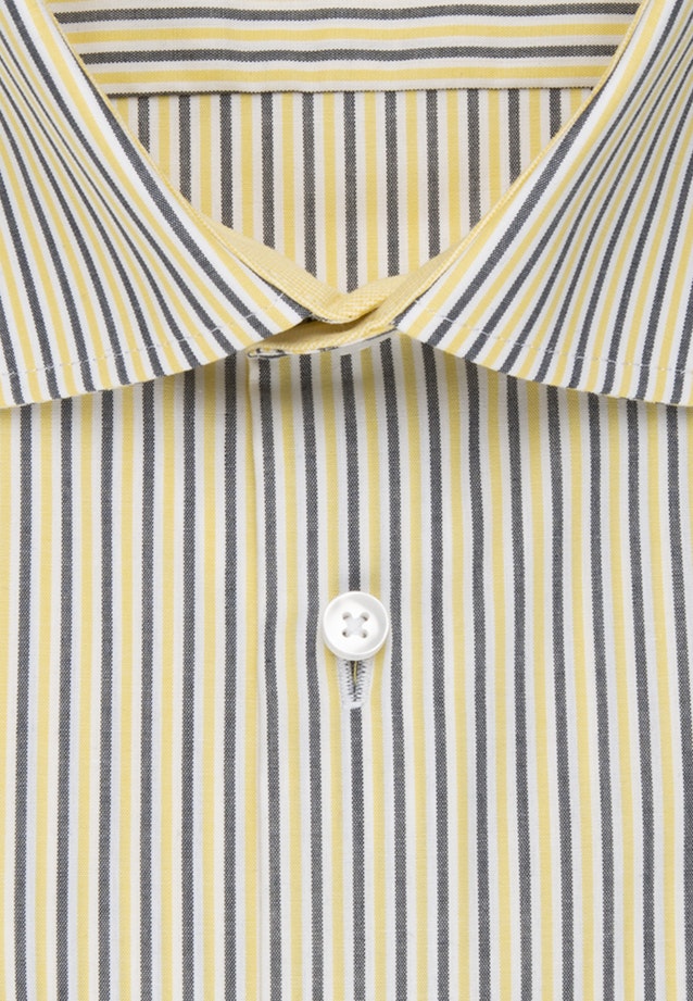 Shaped Business Hemd Streifen in Gelb |  Seidensticker Onlineshop