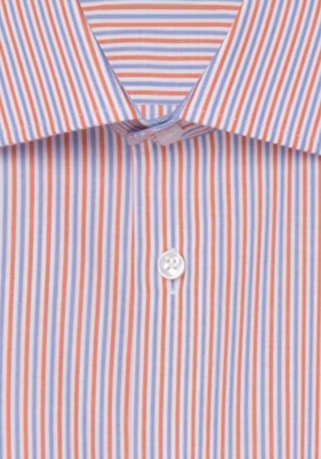 Non-iron Popeline Business overhemd in Shaped with Kentkraag in Oranje |  Seidensticker Onlineshop