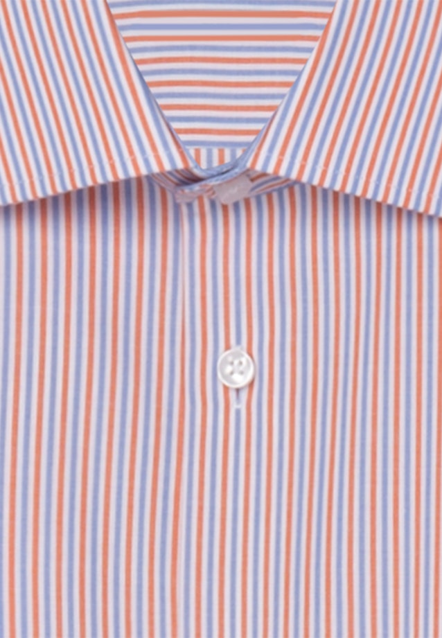 Bügelfreies Popeline Business Hemd in Shaped mit Kentkragen in Orange |  Seidensticker Onlineshop