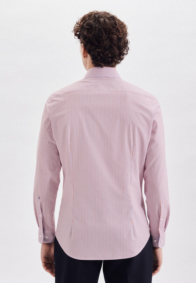 Shaped Chemise d'affaires rayures in Orange |  Seidensticker Onlineshop
