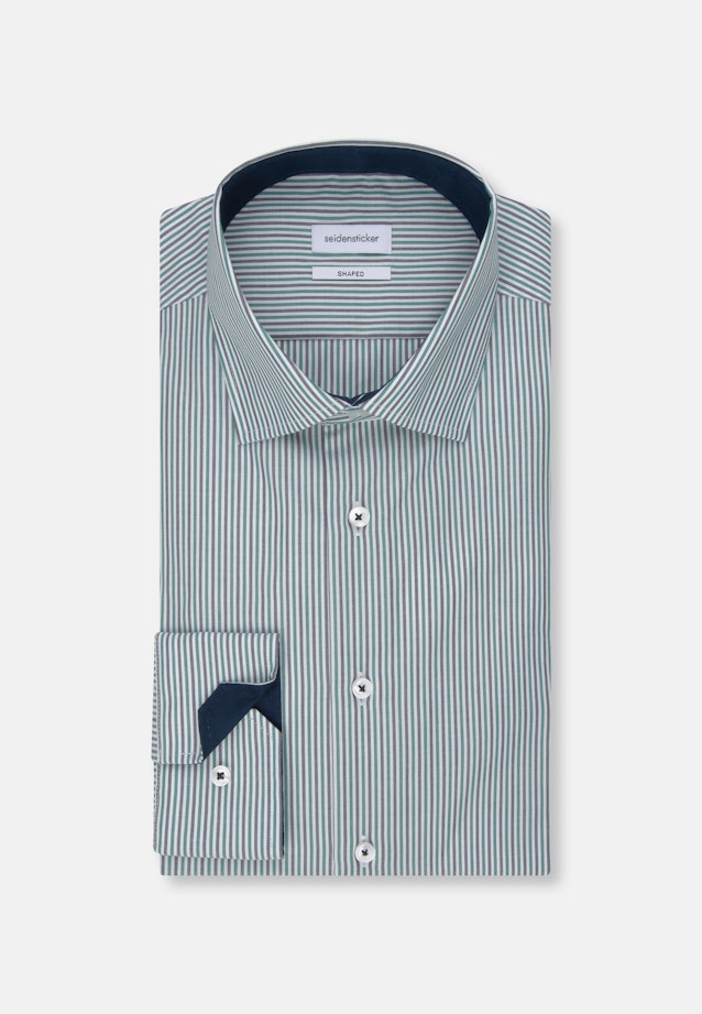 Shaped Chemise d'affaires rayures in Vert |  Seidensticker Onlineshop