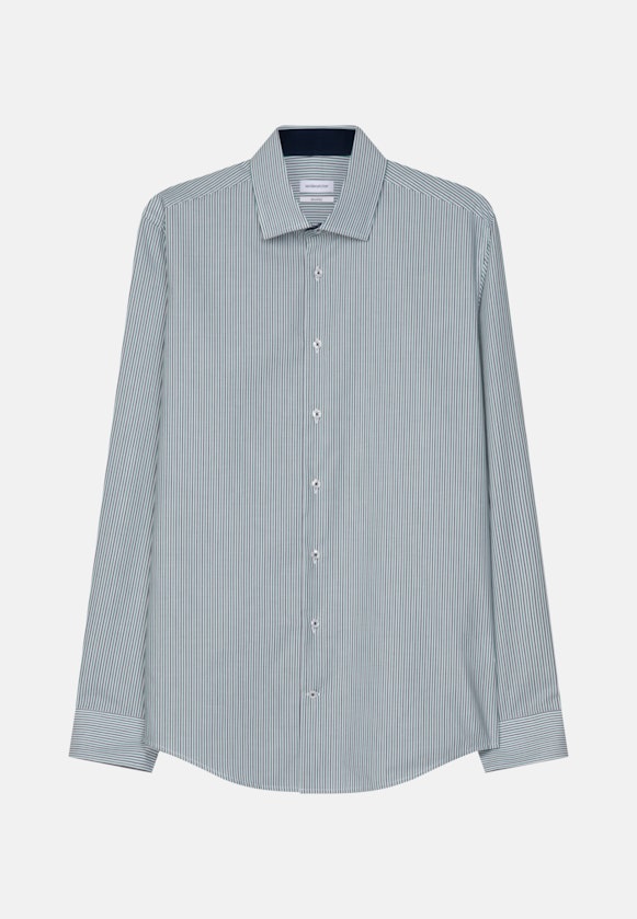 Shaped Chemise d'affaires rayures in Vert |  Seidensticker Onlineshop