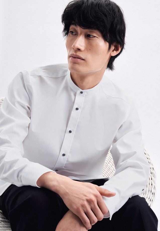 Regular Business shirt Uni in White |  Seidensticker Onlineshop