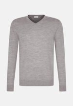 Pull-Over Regular Manche Longue in Gris |  Seidensticker Onlineshop