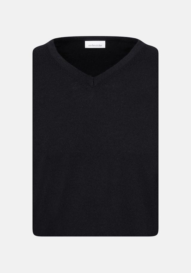 Regular Pullunder, Pullover Uni in Schwarz | Seidensticker Onlineshop