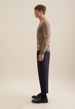 V-Neck Pullunder Regular in Braun |  Seidensticker Onlineshop