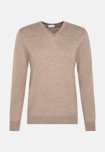 V-Neck Pullunder Regular in Braun |  Seidensticker Onlineshop