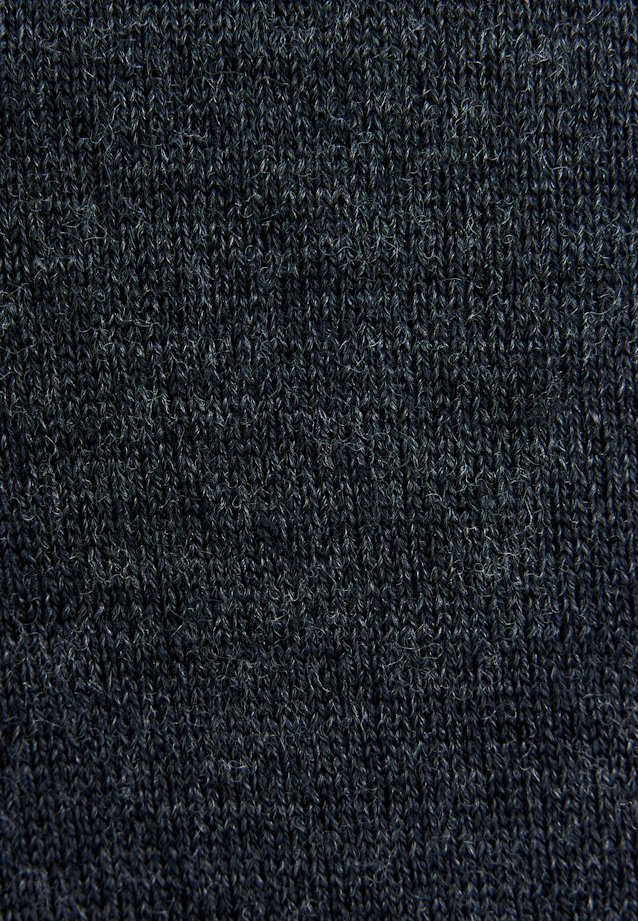 Regular Pullover Uni in Grau |  Seidensticker Onlineshop