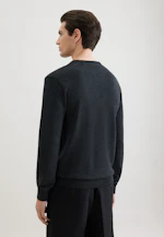 Regular Pullover Uni in Grau |  Seidensticker Onlineshop