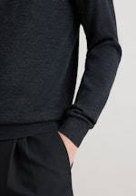 V-neck Pullover  , Uni in Grey |  Seidensticker Onlineshop