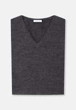 V-neck Pullover  , Uni in Grey |  Seidensticker Onlineshop