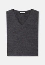 Regular Pullover Uni in Grau |  Seidensticker Onlineshop