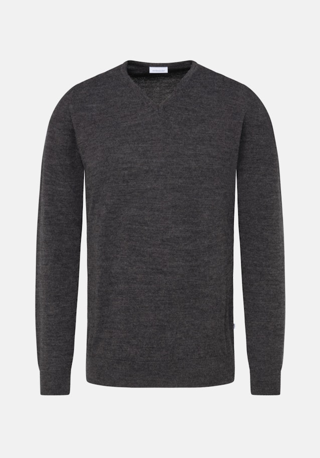 Regular Pullunder, Pullover Uni in Gris | Seidensticker Onlineshop