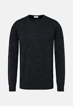 V-neck Pullover  , Uni in Grey |  Seidensticker Onlineshop