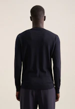 V-neck Pullover  , Uni in Dark Blue |  Seidensticker Onlineshop