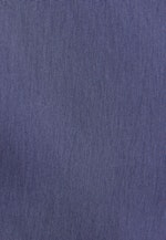 Kelchkragenbluse mit Stretchanteil slim fit in Bleu Foncé |  Seidensticker Onlineshop