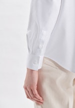 Regular Hemdbluse Uni in Weiß |  Seidensticker Onlineshop