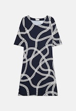 Crew Neck Dress in Dark Blue |  Seidensticker Onlineshop