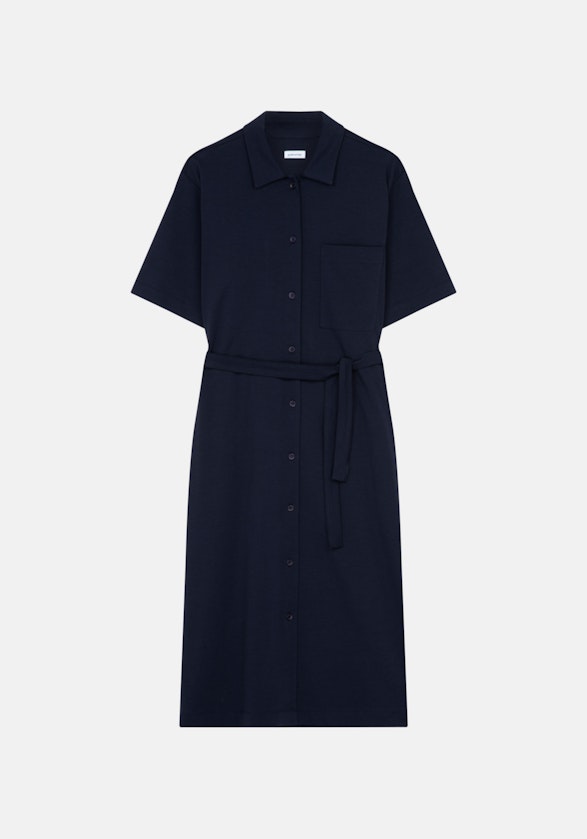Kleid Uni in Dunkelblau | Seidensticker Onlineshop