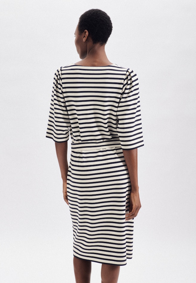 Crew Neck Dress in Dark Blue | Seidensticker online shop