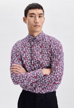 Shaped Business shirt Print in Red |  Seidensticker Onlineshop