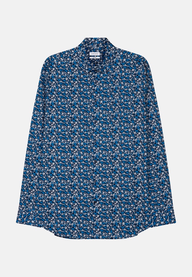 Shaped Chemise d'affaires Imprimé in Turquoise |  Seidensticker Onlineshop