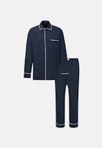 Pyjama Uni in Dunkelblau |  Seidensticker Onlineshop