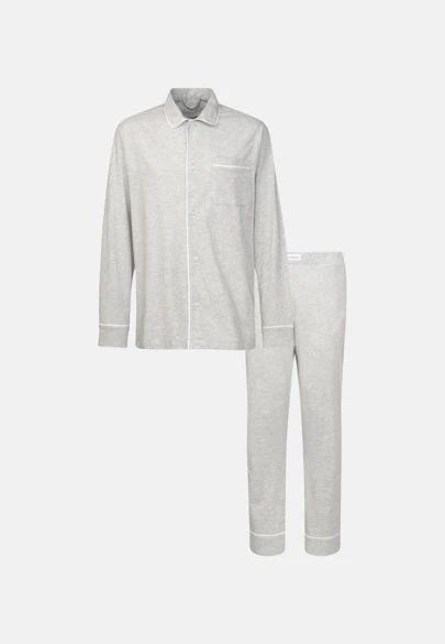 Pyjama Uni in Grau |  Seidensticker Onlineshop