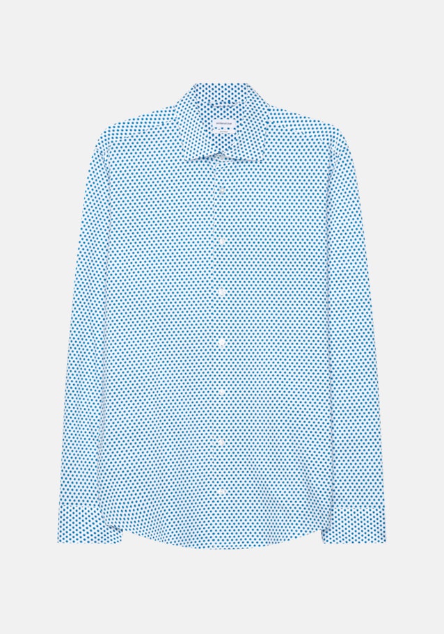 Performance shirt in Shaped with Kent-Collar in Turquoise |  Seidensticker Onlineshop