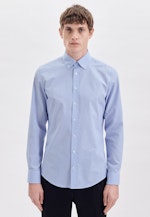 Slim Business Hemd Streifen in Hellblau |  Seidensticker Onlineshop