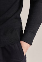 Polo neck Pullover in Black |  Seidensticker Onlineshop