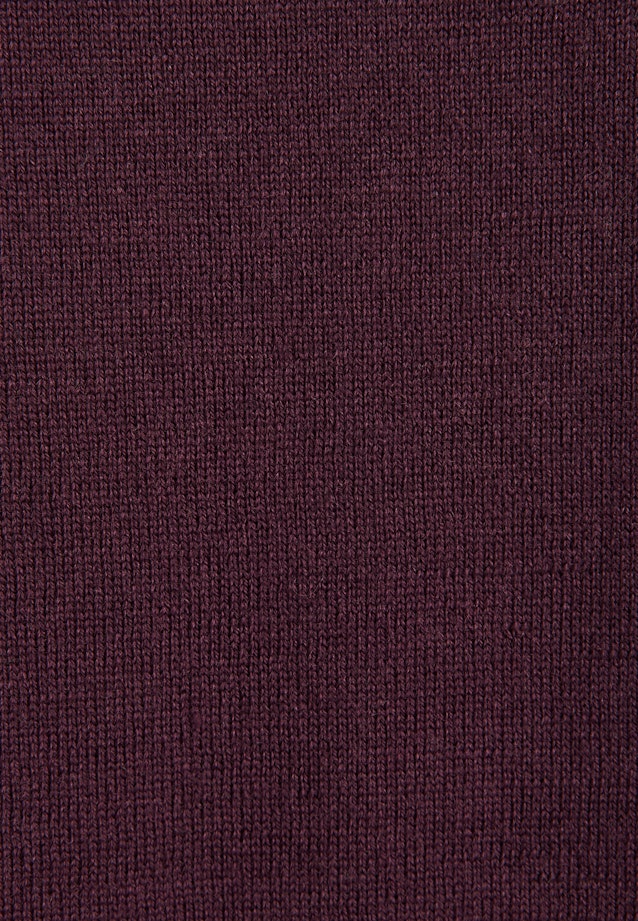 Regular Pullover Uni in Rot |  Seidensticker Onlineshop