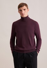 Regular Pullover Uni in Rot |  Seidensticker Onlineshop