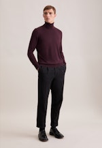 Regular Pullover Uni in Rot |  Seidensticker Onlineshop