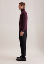 Regular Pullover Uni in Rot |  Seidensticker Onlineshop