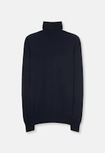 Regular Pullover Uni in Dunkelblau |  Seidensticker Onlineshop