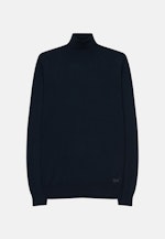Regular Pullover Uni in Dunkelblau |  Seidensticker Onlineshop