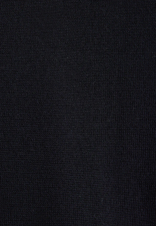 Regular Pullover Uni in Schwarz |  Seidensticker Onlineshop