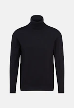 Regular Pull-over Uni in Noir |  Seidensticker Onlineshop