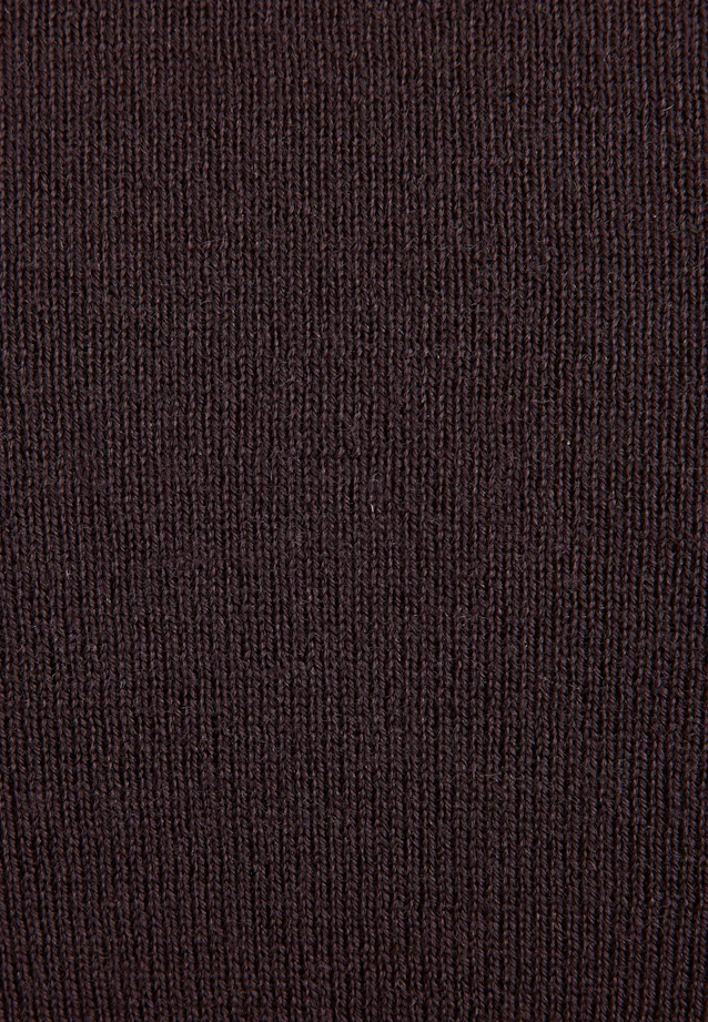Regular Pullover Uni in Braun |  Seidensticker Onlineshop