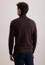Regular Pull-over Uni in Marron |  Seidensticker Onlineshop