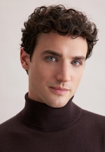 Regular Pullover Uni in Braun |  Seidensticker Onlineshop