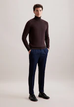 Regular Pull-over Uni in Marron |  Seidensticker Onlineshop