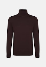 Regular Pullover Uni in Braun |  Seidensticker Onlineshop